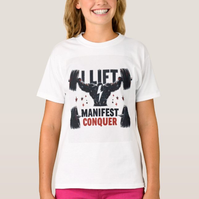 Camiseta Levanto, manifiesto, vengo (Anverso)