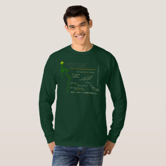 Camiseta Levanto mi lámpara al lado de la puerta de oro