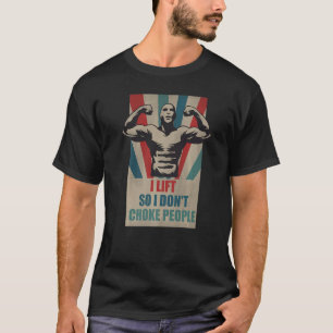 Camiseta Levanto para no asfixiar a la gente que construye 