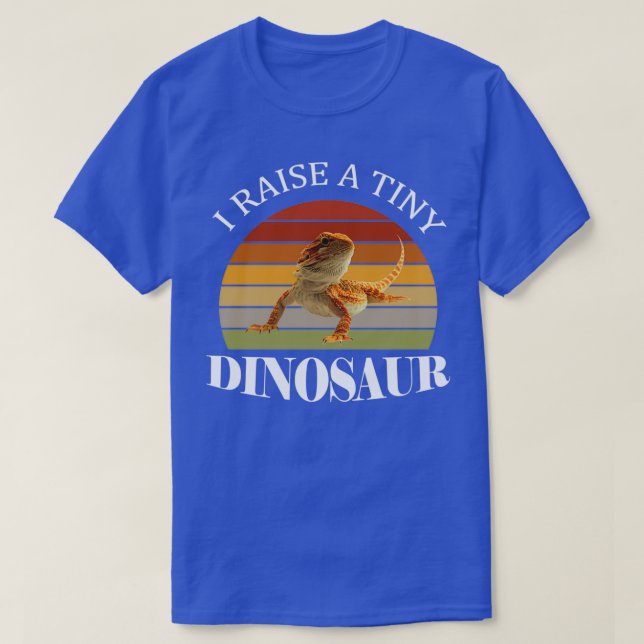 Camiseta Levanto Un Pequeño Derivado Dragón De Dinosaurio G (Diseño del anverso)