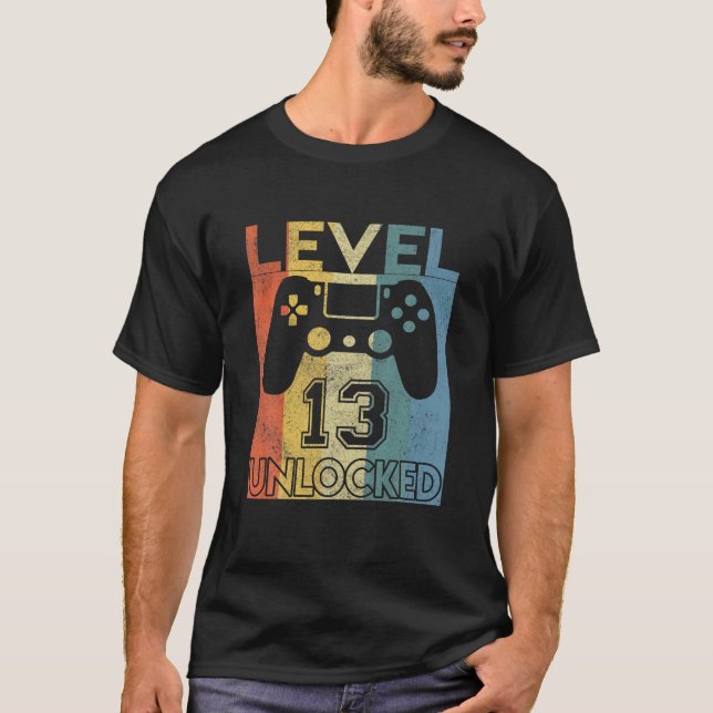 Camiseta Level 12 Unlocked Birthday 12 Year Old Its My 12Th (Anverso)