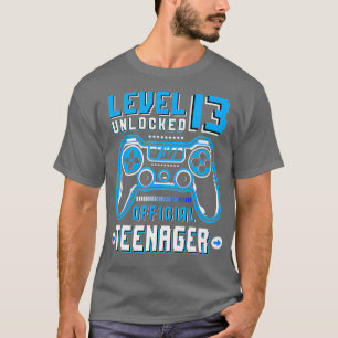 Camiseta Level 13 Unlocked 13th Video Birthday Gift (113