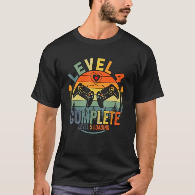 Camiseta Level 4 Complete Level 5 Loading Gamer Wedding Ann (Anverso)