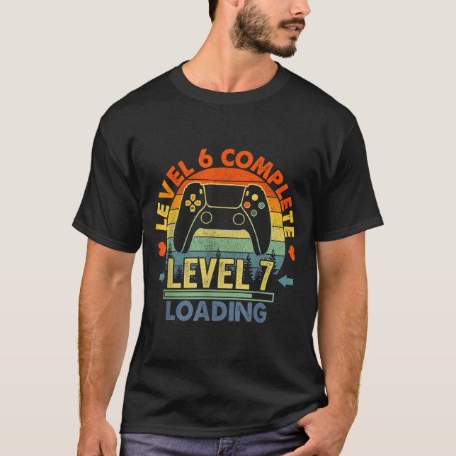 Camiseta Level 6 Complete 6 Anniversary Gift 6th Wedding An (Anverso)