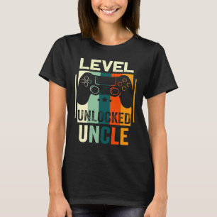 Camiseta Level Unlocked Uncle Announcemen