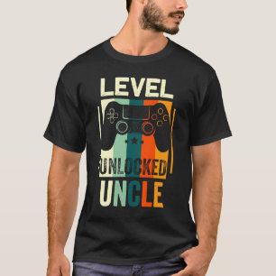 Camiseta Level Unlocked Uncle Announcemen