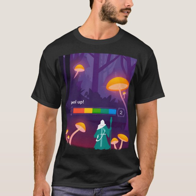 Camiseta Level Up! (C) (Anverso)