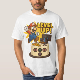 Camiseta “Level Up – Gamer Birthday T-Shirt”