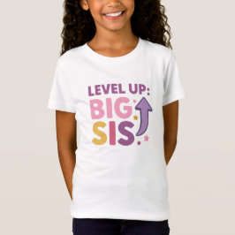 Camiseta Level Up: Gran Hermandad Sis Divertida y Colorida