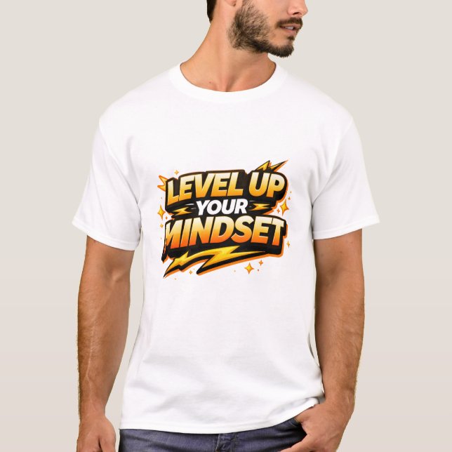 Camiseta Level Up Your Mindset (Anverso)