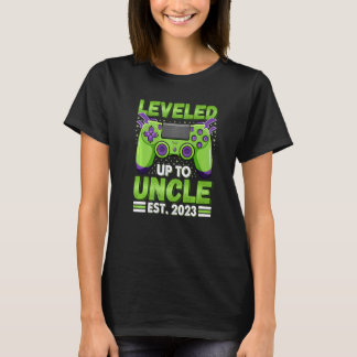 Camiseta Leveled Up To Uncle 2023 Promoted To Uncle 2023 Ga