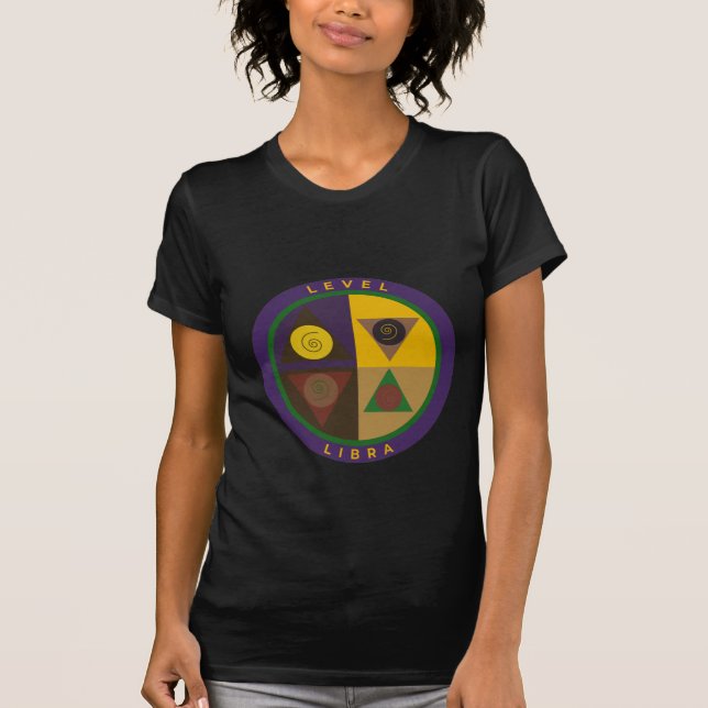 Camiseta Leveling Libra T Shirt (Anverso)
