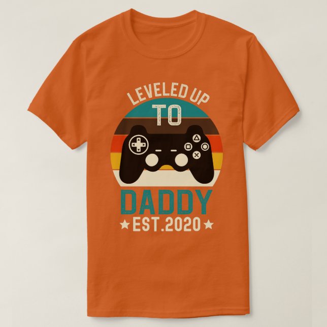 Camiseta Leveling to Daddy Est 2020 (Diseño del anverso)