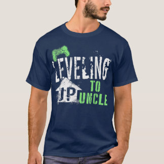 Camiseta Leveling Up To Uncle 2022 Funny Video Game Control