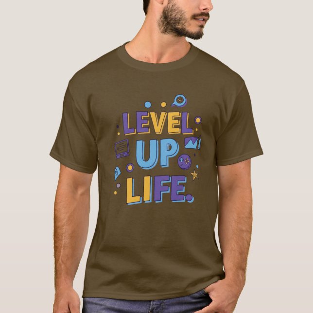 Camiseta LevelUpLife (Anverso)