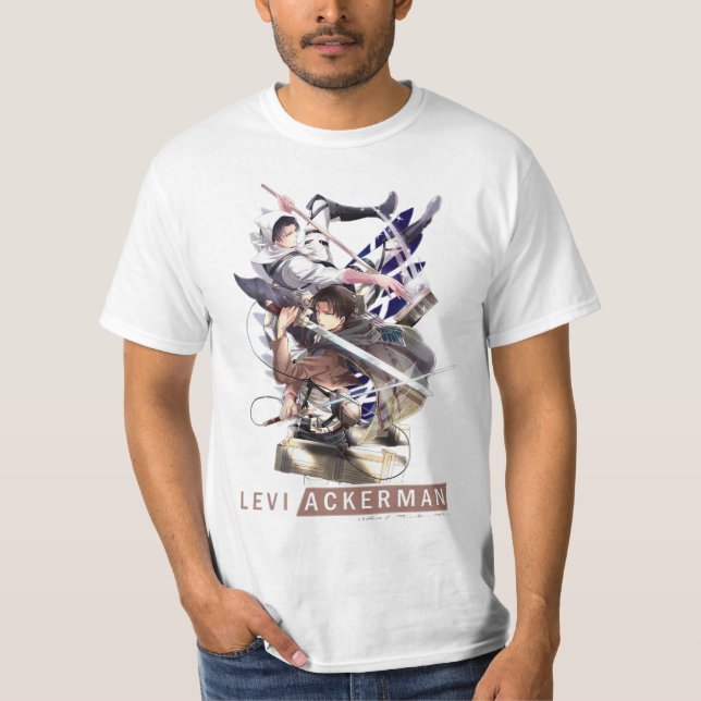 Camiseta Levi Ackerman (Anverso)