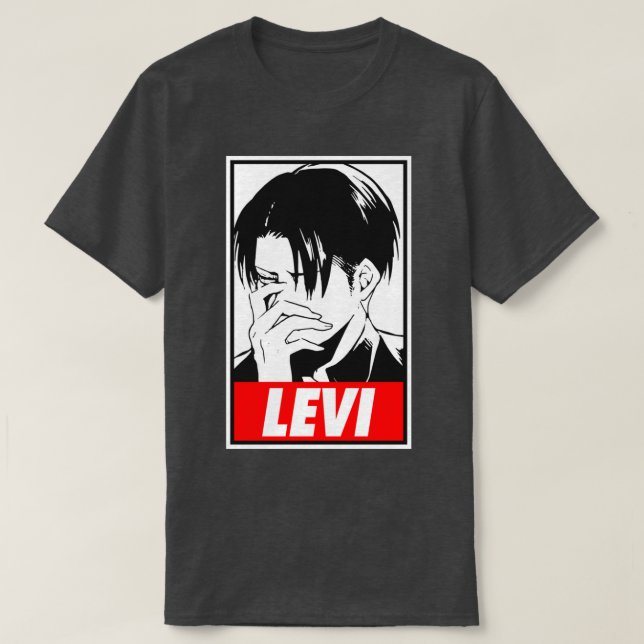 Camiseta Levi Ackerman (Diseño del anverso)