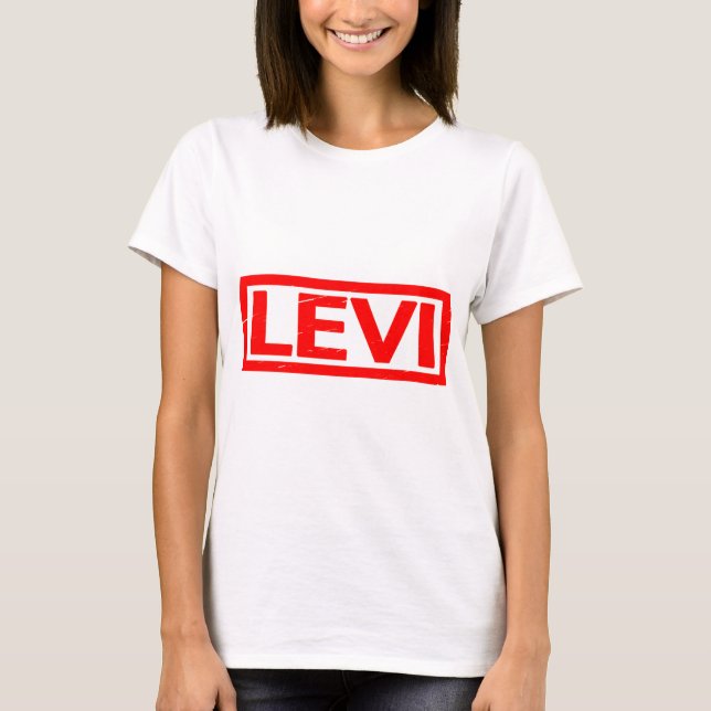 Camiseta Levi Stamp (Anverso)