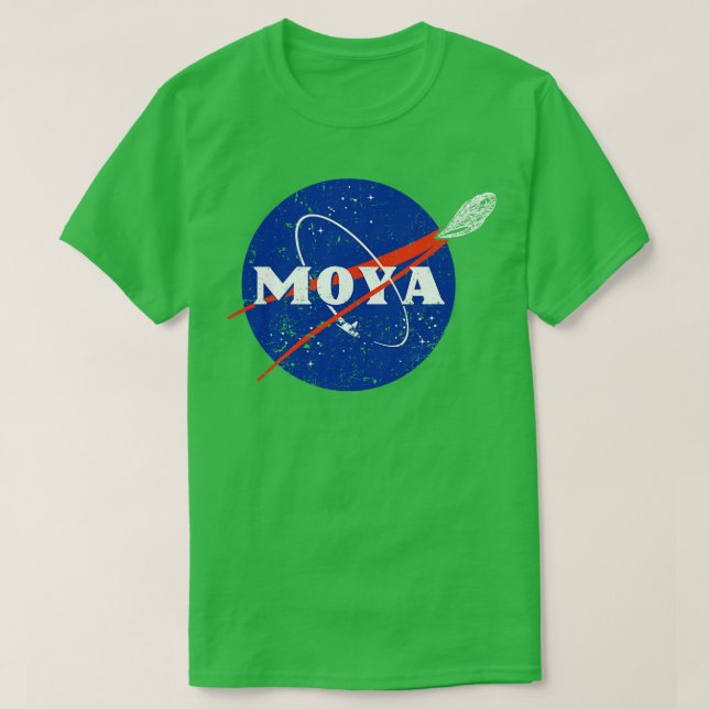Camiseta Leviatán espacial (Diseño del anverso)