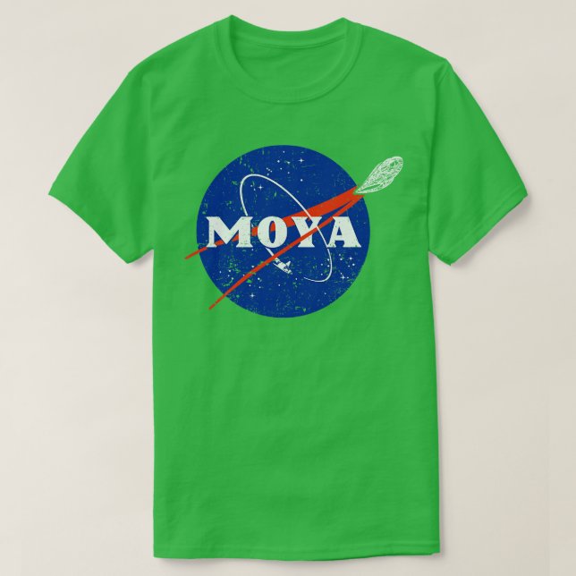 Camiseta Leviatán espacial (Diseño del anverso)