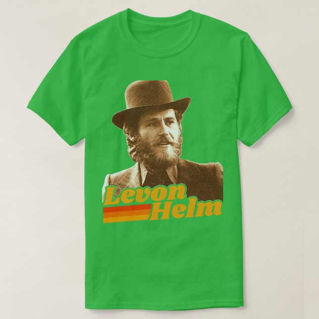 Camiseta Levon Helm The Dirt FanArt Tributo (Diseño del anverso)