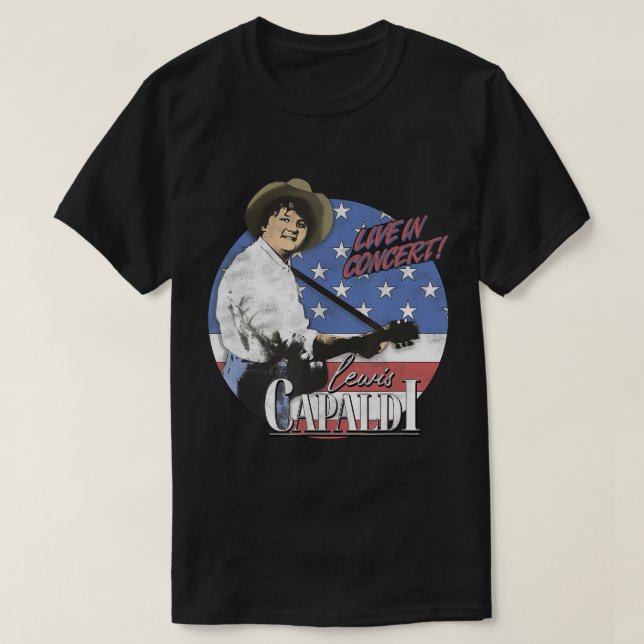 Camiseta Lewis Capaldi â€"Américas Querido Minneapolis (Diseño del anverso)