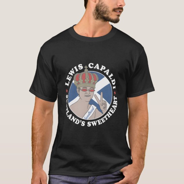 Camiseta Lewis Capaldi Â€“ El Dulce de Escocia (Anverso)