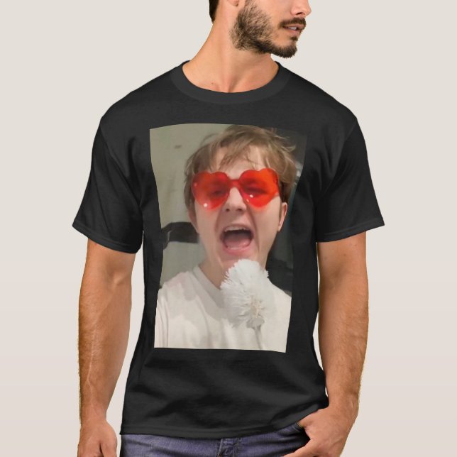 Camiseta Lewis Capaldi - Gafas de sol esenciales para el co (Anverso)