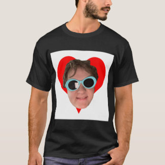 Camiseta Lewis Capaldi Heart & amp; Gafas de sol clásicas T