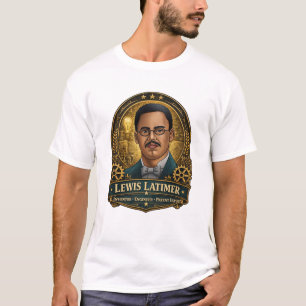 Camiseta Lewis Latimer – Innovador Eléctrico