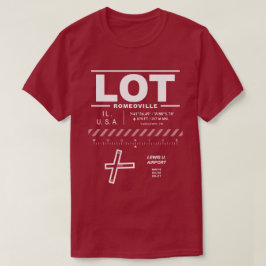 Camiseta Lewis U. Airport LOT T-Shirt
