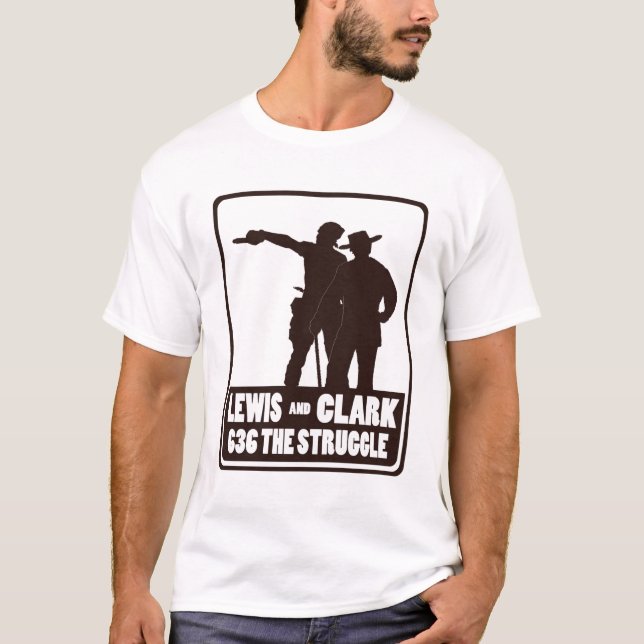 Camiseta Lewis y Clark (Anverso)