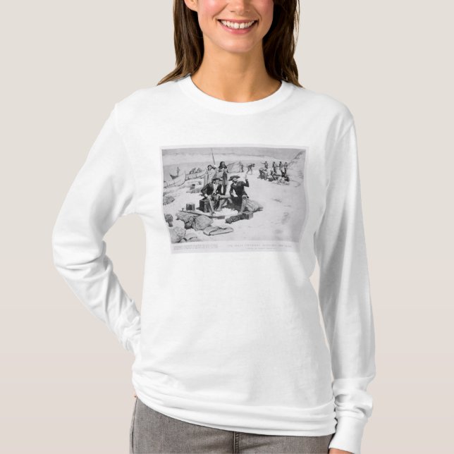 Camiseta Lewis y Clark en la boca de Columbia (Anverso)