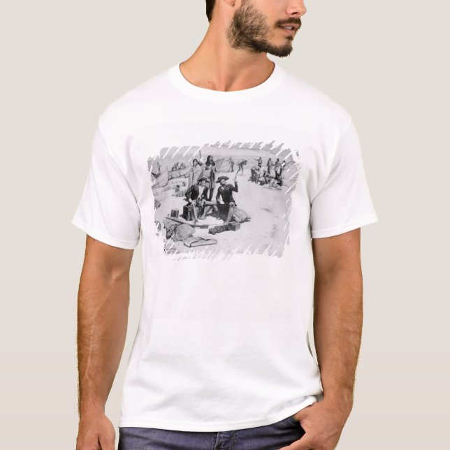 Camiseta Lewis y Clark en la boca de Columbia (Anverso)