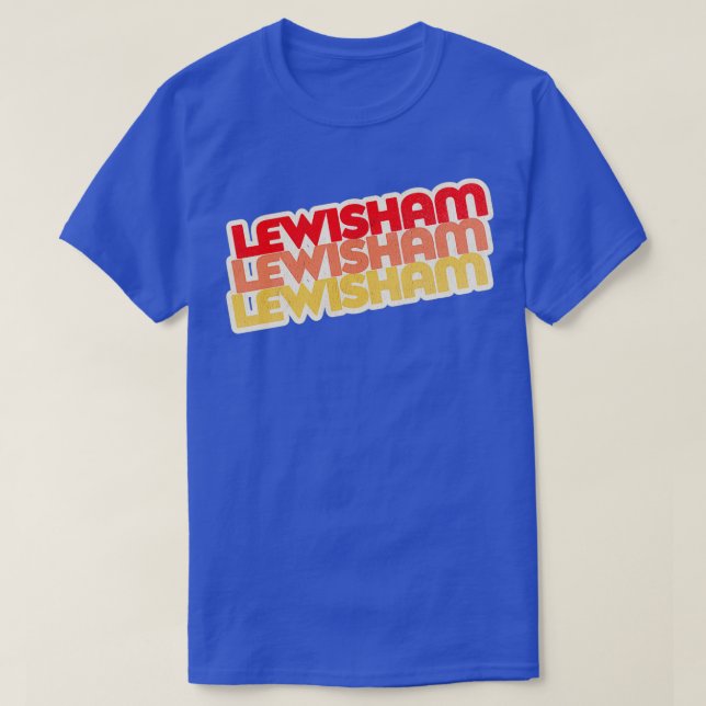 Camiseta Lewisham Retro Stack (Diseño del anverso)