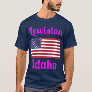 Camiseta Lewiston Idaho Estampados Elegantes