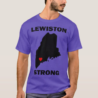 Camiseta Lewiston Maine Strong TShirt
