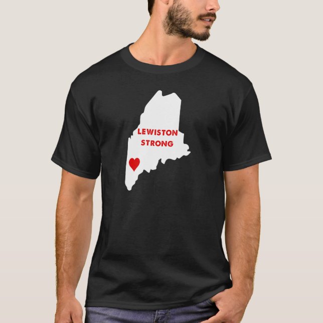 Camiseta Lewiston Strong (Anverso)
