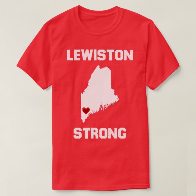 Camiseta Lewiston Strong TShirt 3 (Diseño del anverso)