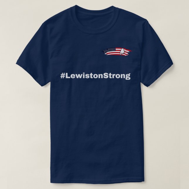 Camiseta Lewiston Strong TShirt 4 (Diseño del anverso)