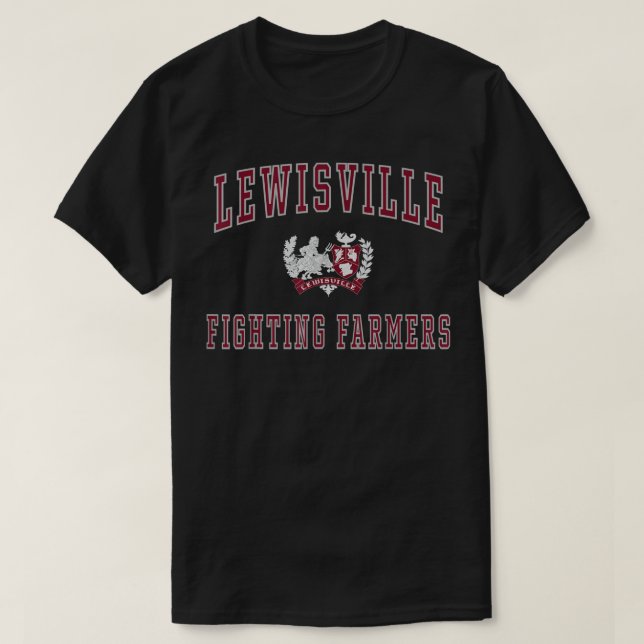Camiseta Lewisville High School Fighers Farmers T-Shirt C1 (Diseño del anverso)