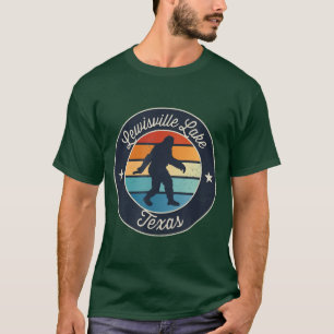 Camiseta Lewisville Lake Teas Sasquatch Souvenir