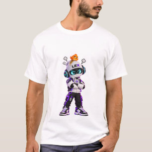 Camiseta - Lex Robot Enojado Pájaro - Universo ASW