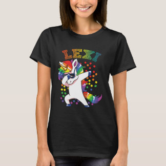Camiseta Lexi Dabbing Unicorn