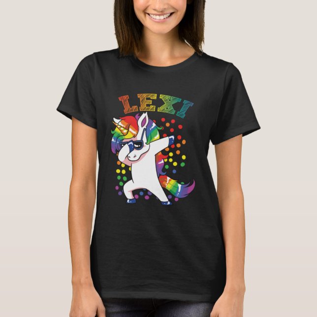 Camiseta Lexi Dabbing Unicorn (Anverso)