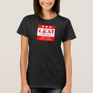 Camiseta Lexi es mi nombre alias Personalizado de apodos pe