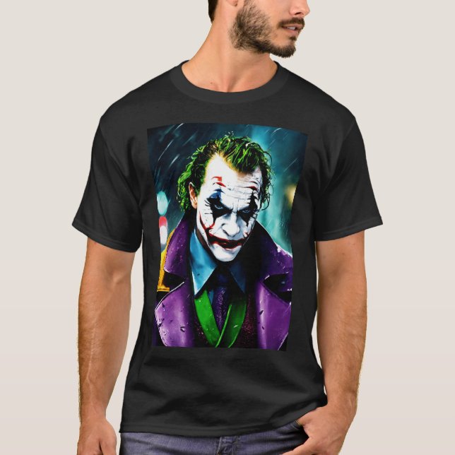 Camiseta Lexica Joker imprimió camiseta. (Anverso)