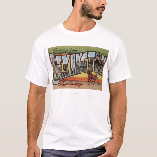 Camiseta Lexington, Kentucky - escenas grandes de la letra (Anverso)