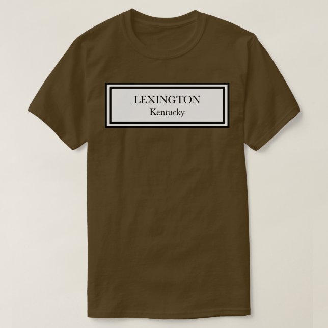 Camiseta LEXINGTON KY TShirt (Diseño del anverso)