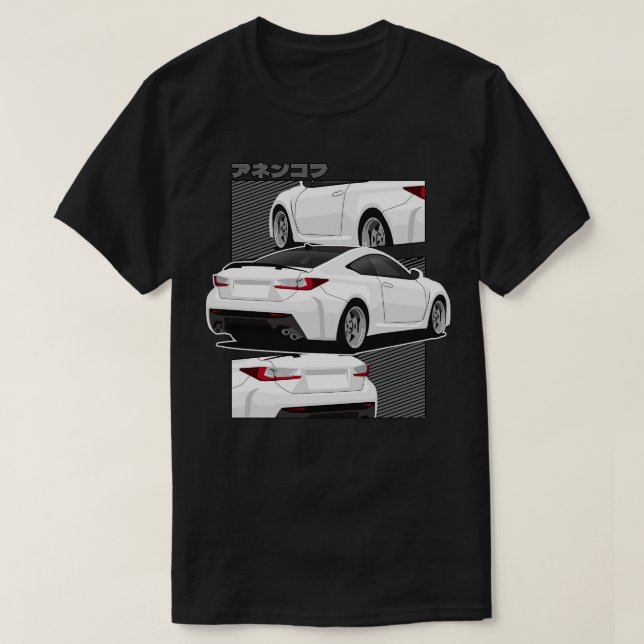 Camiseta Lexus RCF (Diseño del anverso)